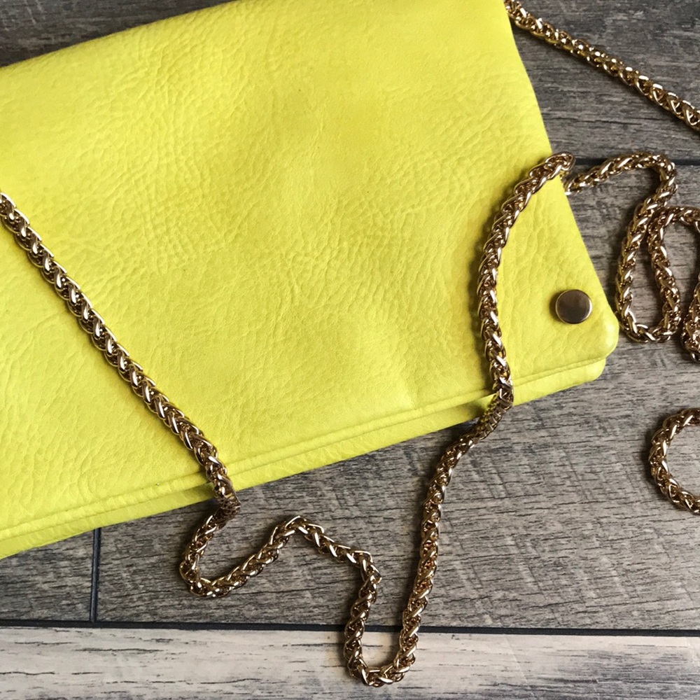 Street Level Yellow Convertible Crossbody